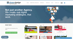 Desktop Screenshot of closerdesign.net